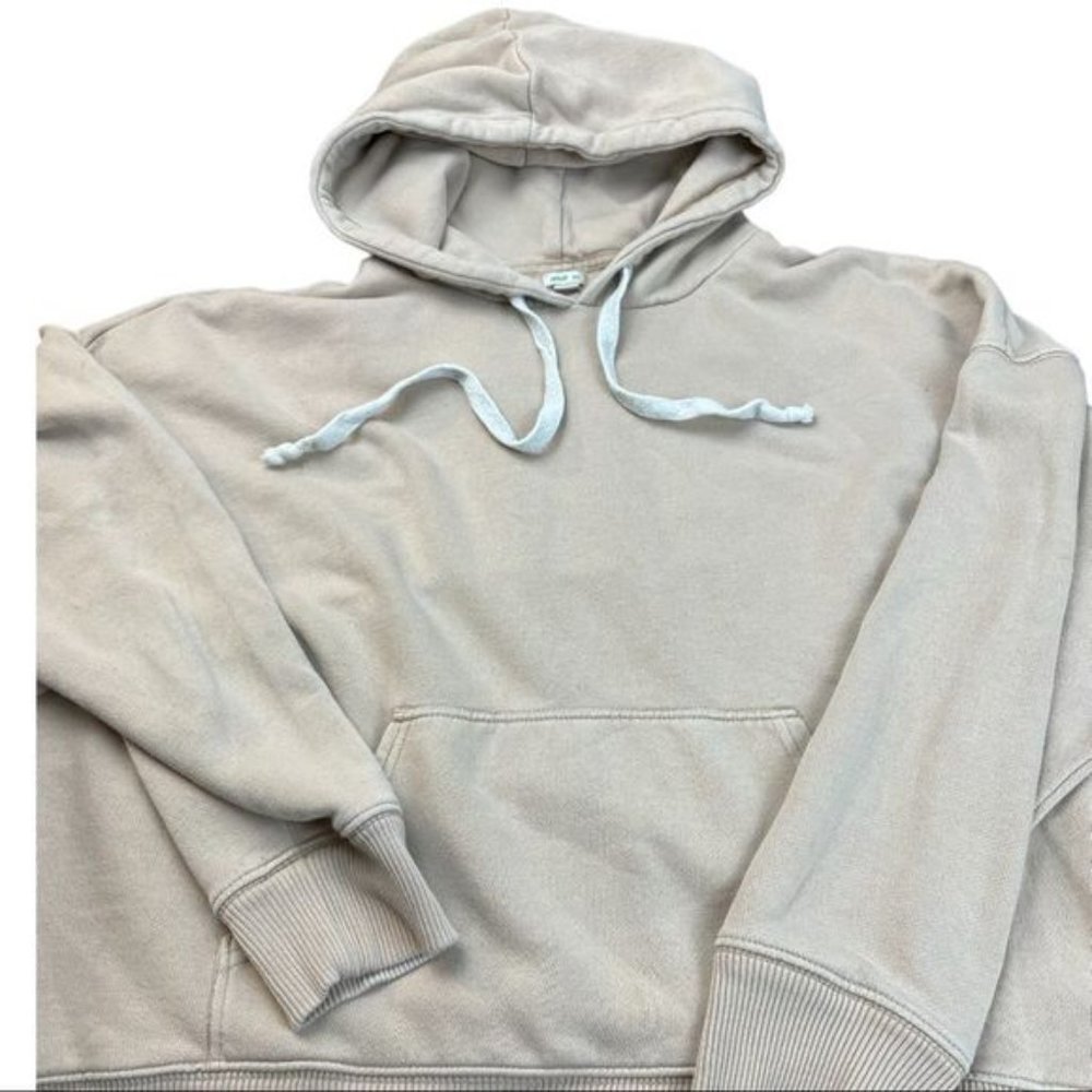Aerie Hoodie Womens Beige Size Medium